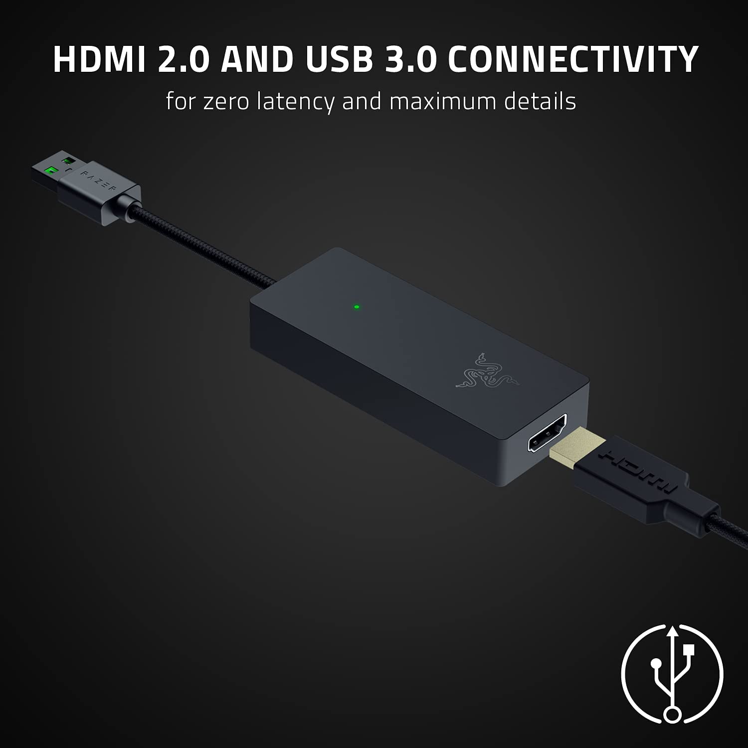 Кепчър карта Razer Ripsaw X USB Capture Card with Camera Connection - RZ20-04140100-R3M1