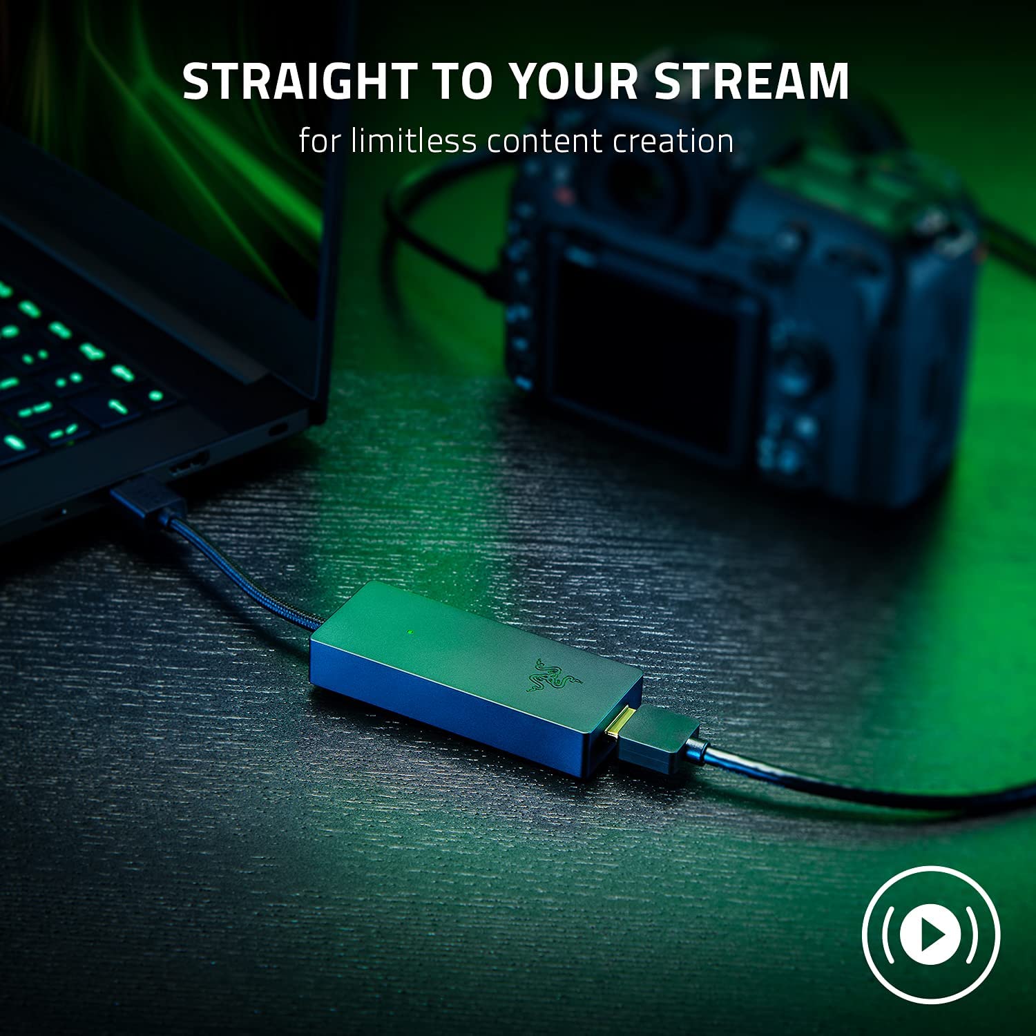 Кепчър карта Razer Ripsaw X USB Capture Card with Camera Connection - RZ20-04140100-R3M1