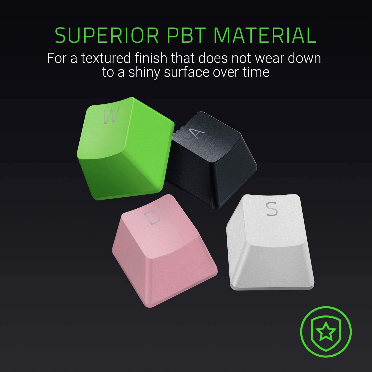 Капачки за клавиатура Razer PBT Keycap Upgrade Set Mercury White - RC21-01490200-R3M1