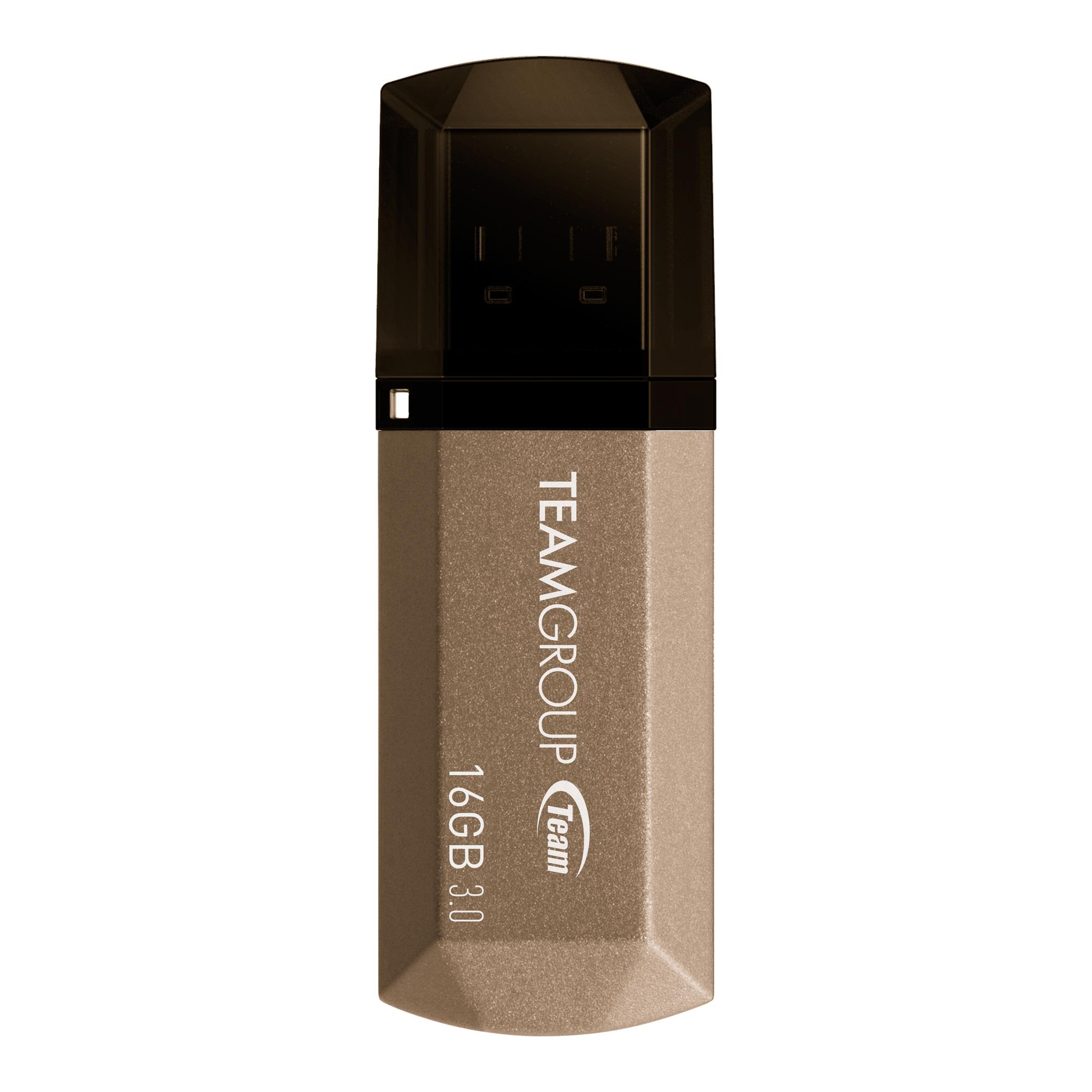 USB памет Team Group C155 16GB USB 3.0 Gold - TC155316GD01