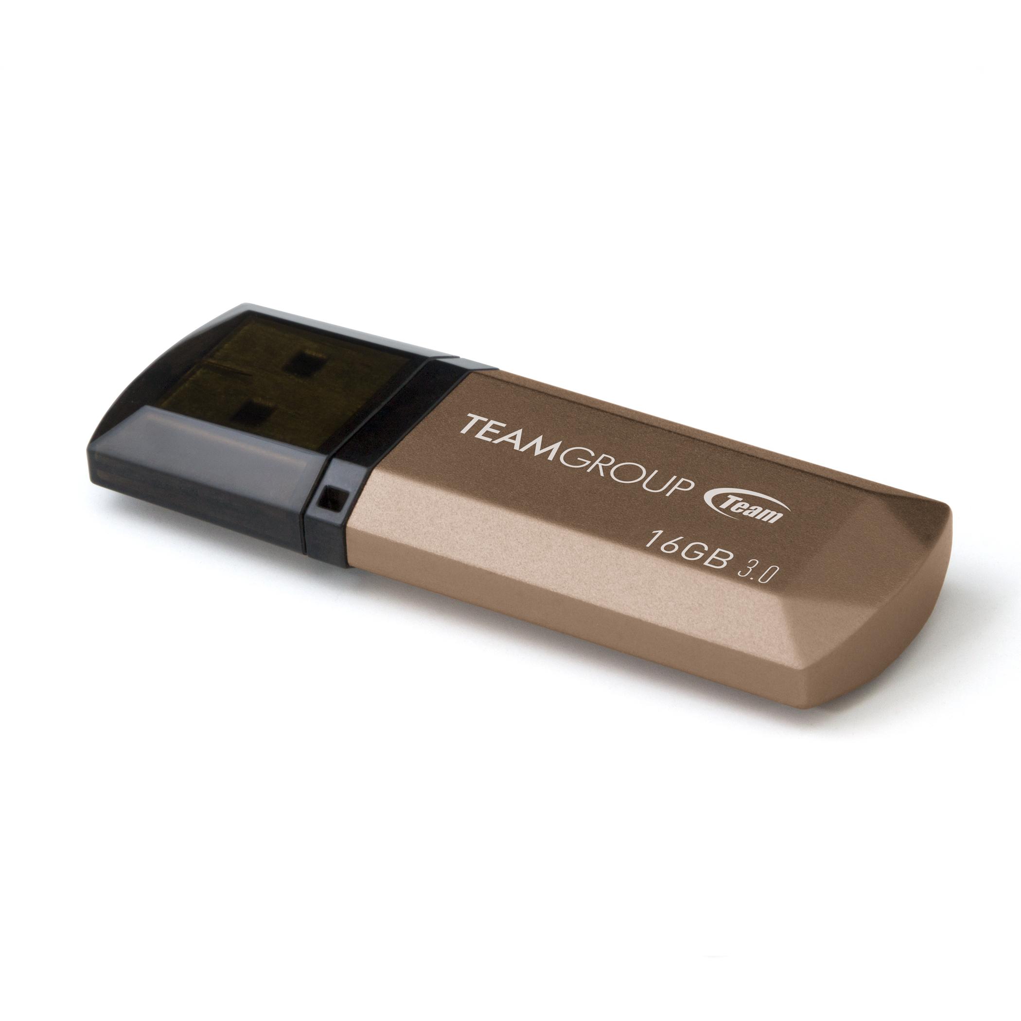 USB памет Team Group C155 16GB USB 3.0 Gold - TC155316GD01
