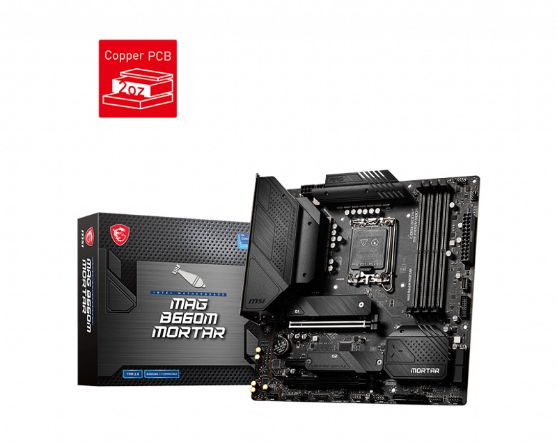 Дънна платка MSI MAG B660M Mortar