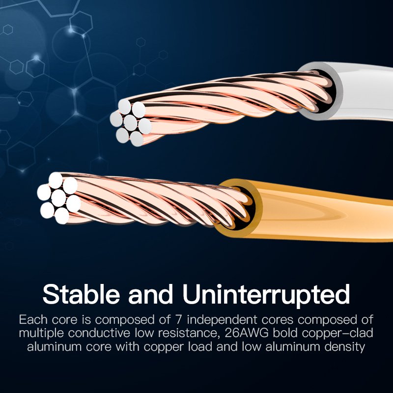 Câble Vention LAN UTP Cat5e Patch Cable - 3M Bleu - VAP-A10-S300