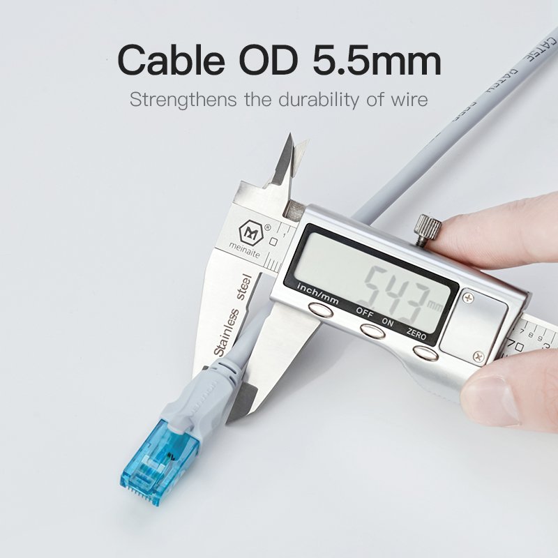 Câble Vention LAN UTP Cat5e Patch Cable - 3M Bleu - VAP-A10-S300