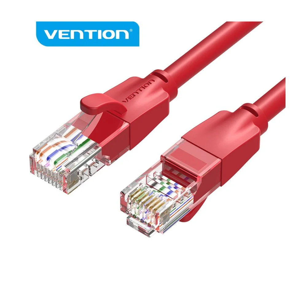 Vention Кабель LAN UTP Cat.6 Patch Cable - 1M Red - IBERF
