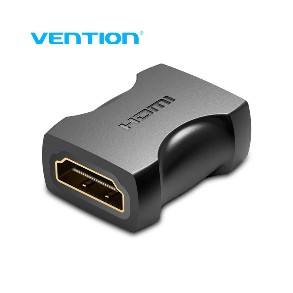 Vention Adapter HDMI Female to Female Coupler Schwarz - AIRB0
