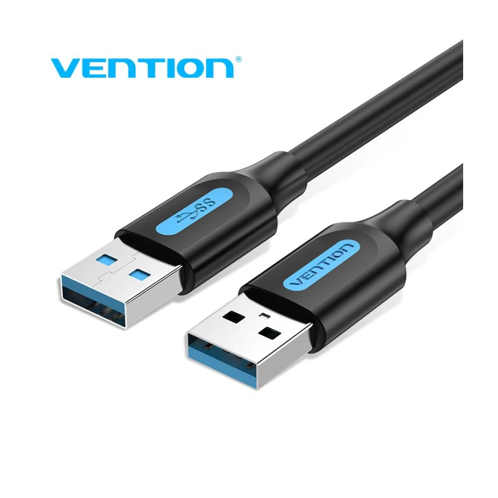 Vention Καλώδιο USB 3.0 AM / AM - 1.5M Μαύρο - CONBG