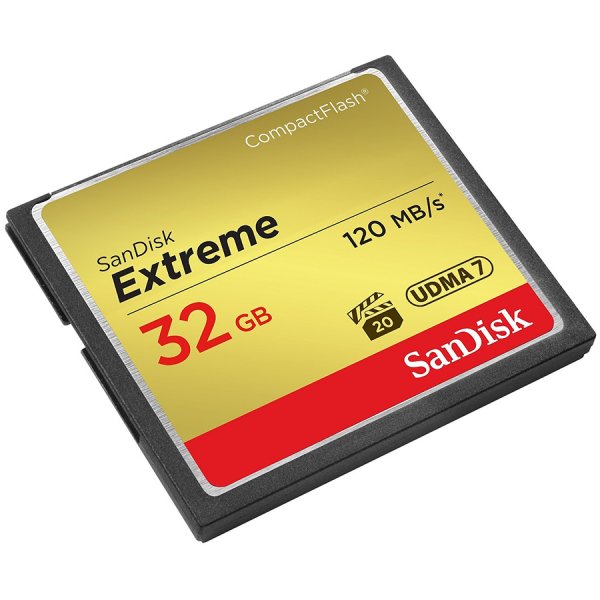 Карта памет SanDisk 32GB Extreme CF UDMA7 - SDCFXSB-032G-G46