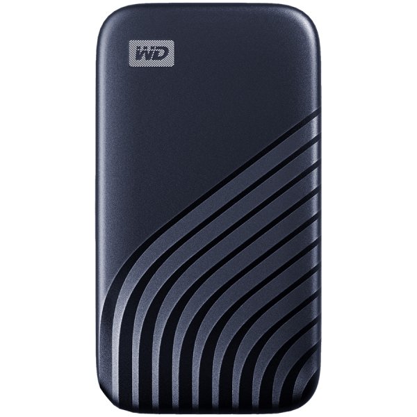 Външен диск SSD WD 500GB My Passport Portable USB 3.2 Gen 2 Midnight Blue