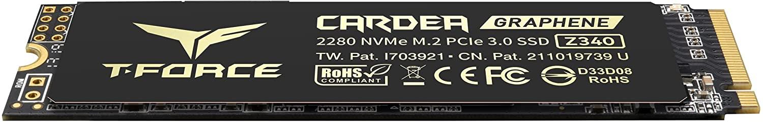 Диск SSD Team Group T-Force Cardea Zero Z340 4TB M.2 NVMe PCIe Gen3 x4