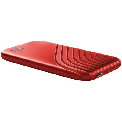 Външен диск SSD WD 500GB My Passport Portable USB 3.2 Gen 2 Red
