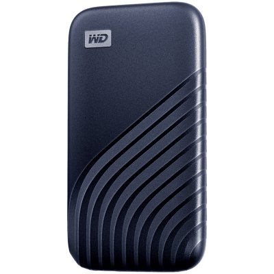 Външен диск SSD WD 2TB My Passport Portable USB 3.2 Gen 2 Midnight Blue