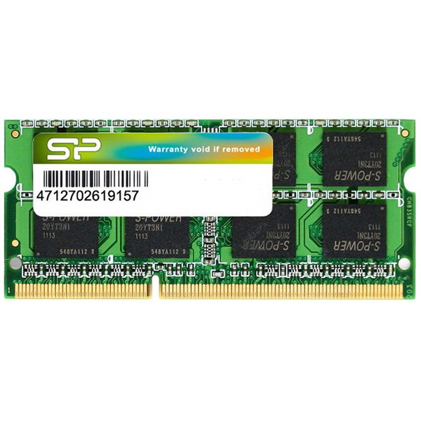 Памет Silicon Power 8GB DDR3 SODIMM 1600MHz - SP008GBSTU160N02