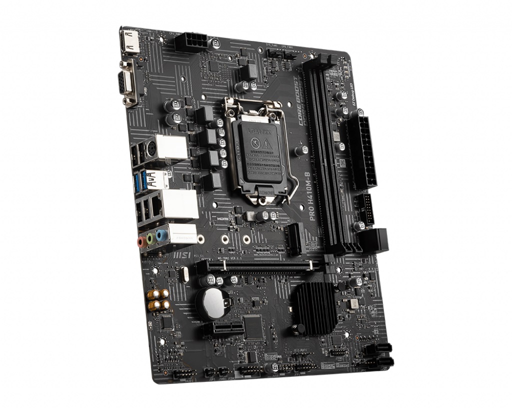 Дънна платка MSI PRO H410M-B