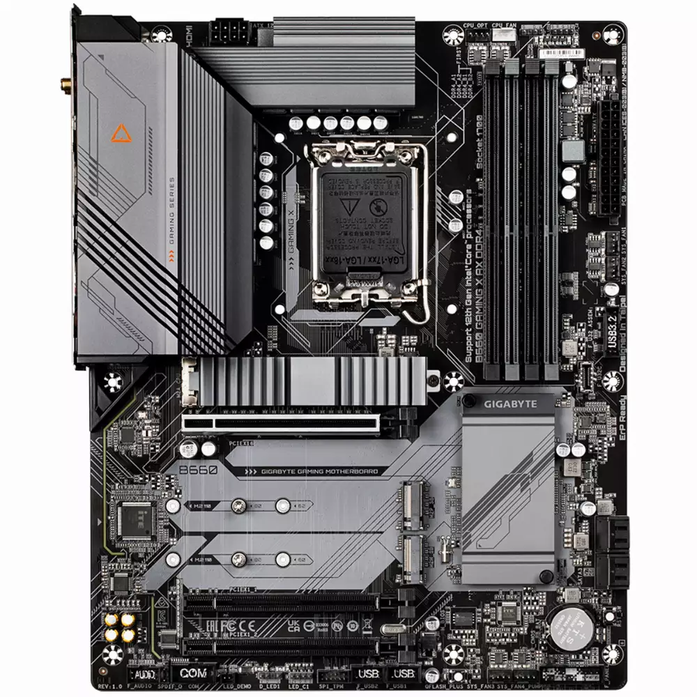 Дънна платка Gigabyte B660 GAMING X AX Wi-Fi 6 LGA1700 DDR4