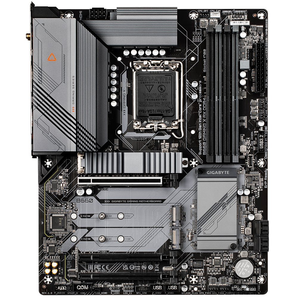 Дънна платка Gigabyte B660 GAMING X  AX Wi-Fi 6 LGA1700 DDR4