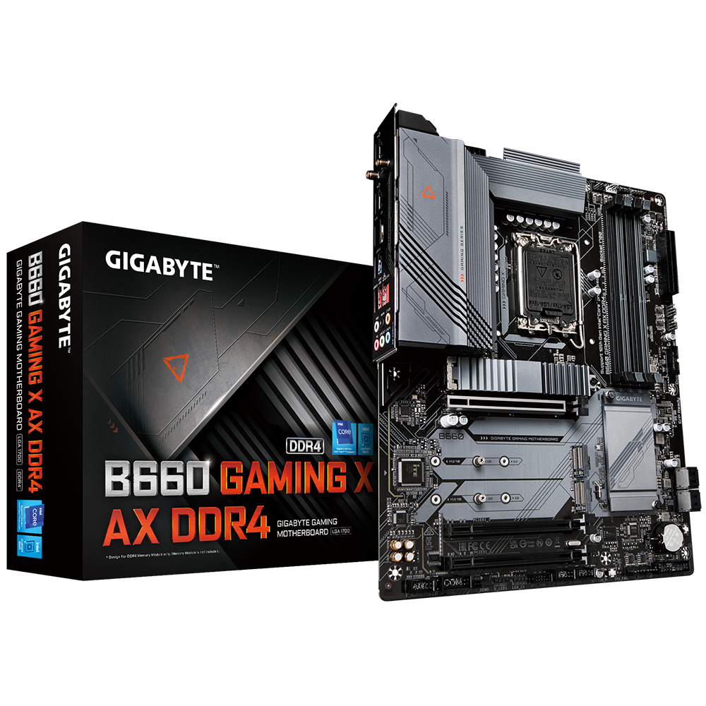 Дънна платка Gigabyte B660 GAMING X  AX Wi-Fi 6 LGA1700 DDR4