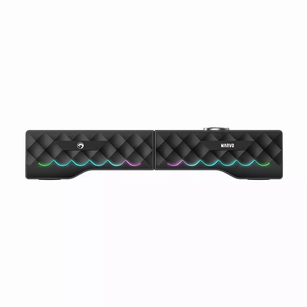 Marvo Тонколони Gaming Speakers 2.0, soundbar 6W Bluetooth RGB - MARVO-SG-280