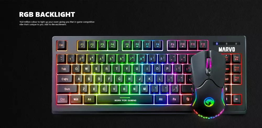 Геймърски комплект Marvo KW516 2-in-1 Wireless Gaming COMBO Bluetooth 5.0