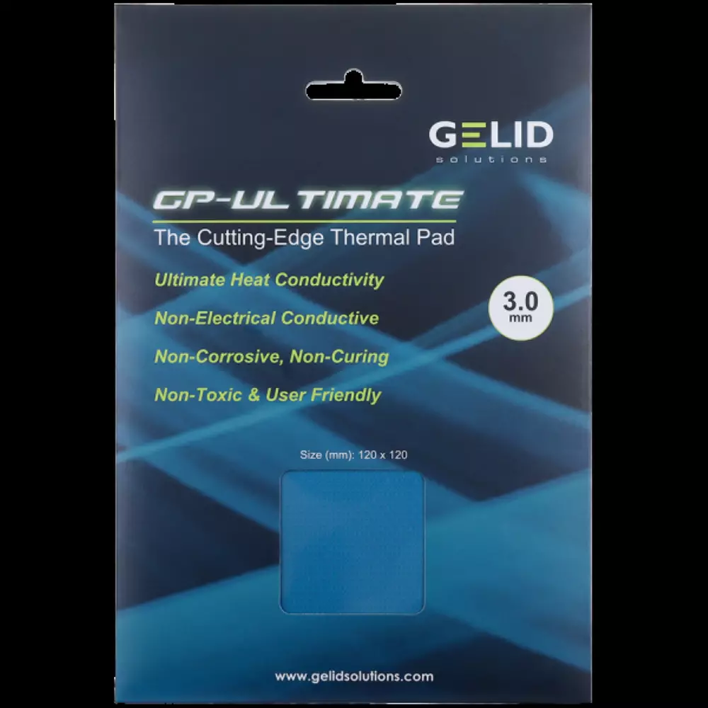 Термо пад Gelid GP-ULTIMATE 120 x 120 x 3 mm Thermal Pad 1 pcs - TP-GP04-S-E