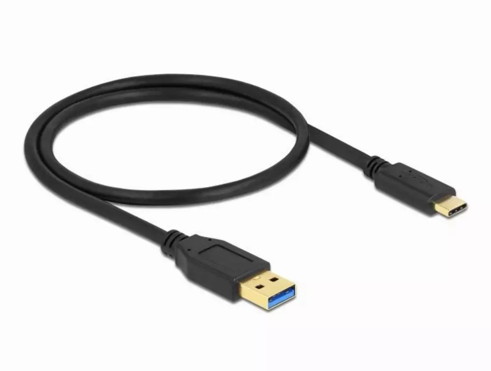 Кабел Delock USB-C мъжко -USB 3.2 A мъжко, 0.5 м