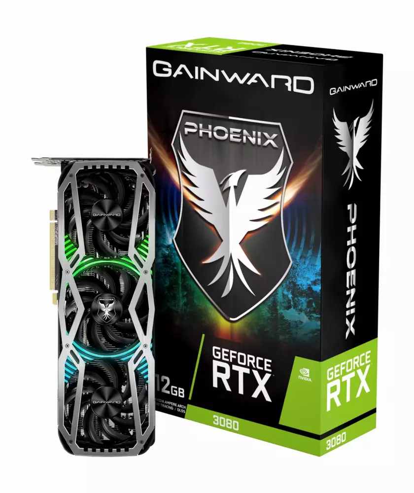 Видео карта Gainward GeForce RTX 3080 Phoenix 12GB GDDR6X