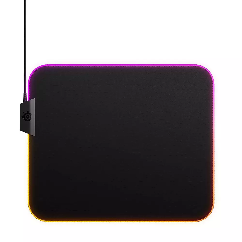 Геймърски пад SteelSeries QcK Prism Cloth - Medium RGB Black
