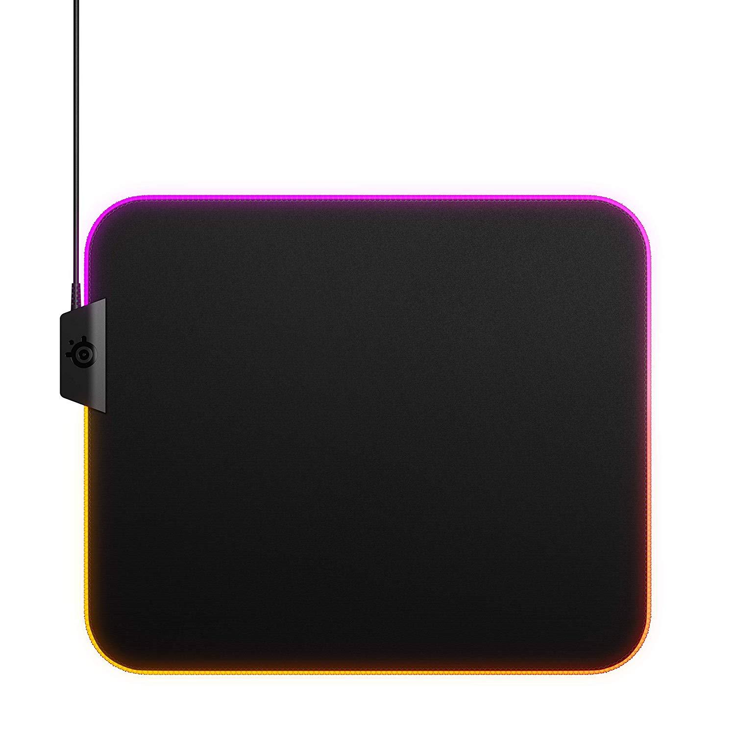 Геймърски пад SteelSeries QcK Prism Cloth - Medium RGB Black