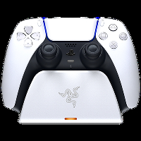 Стойка за зареждане Razer Quick Charging Stand for PS5 White - RC21-01900100-R3M1