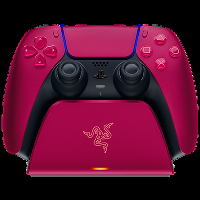 Стойка за зареждане Razer Quick Charging Stand for PS5 Cosmic Red - RC21-01900300-R3M1