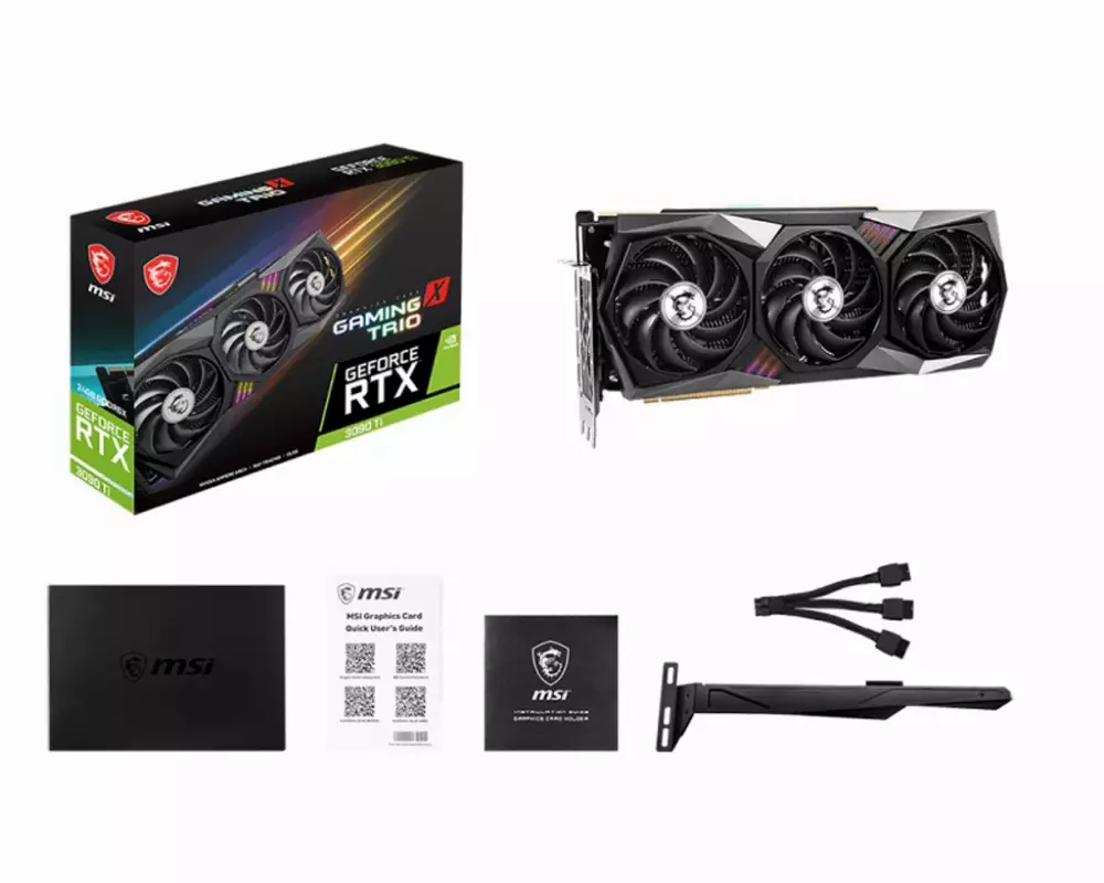 Видео карта MSI GeForce RTX 3090 Ti GAMING X TRIO 24G