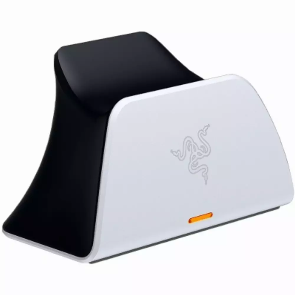 Стойка за зареждане Razer Quick Charging Stand for PS5 White - RC21-01900100-R3M1
