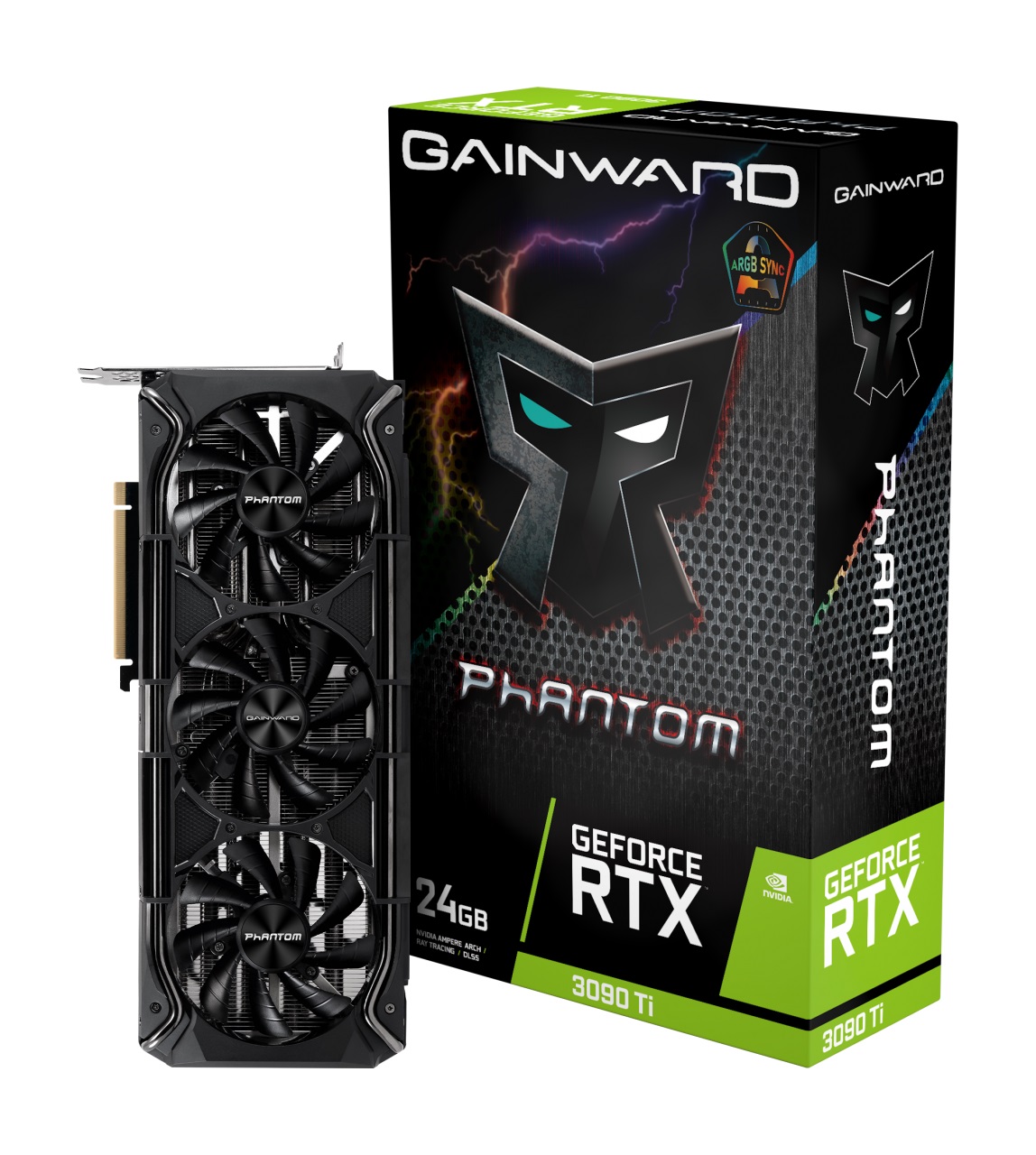 Видео карта Gainward GeForce RTX 3090 Ti Phantom 24GB GDDR6X 