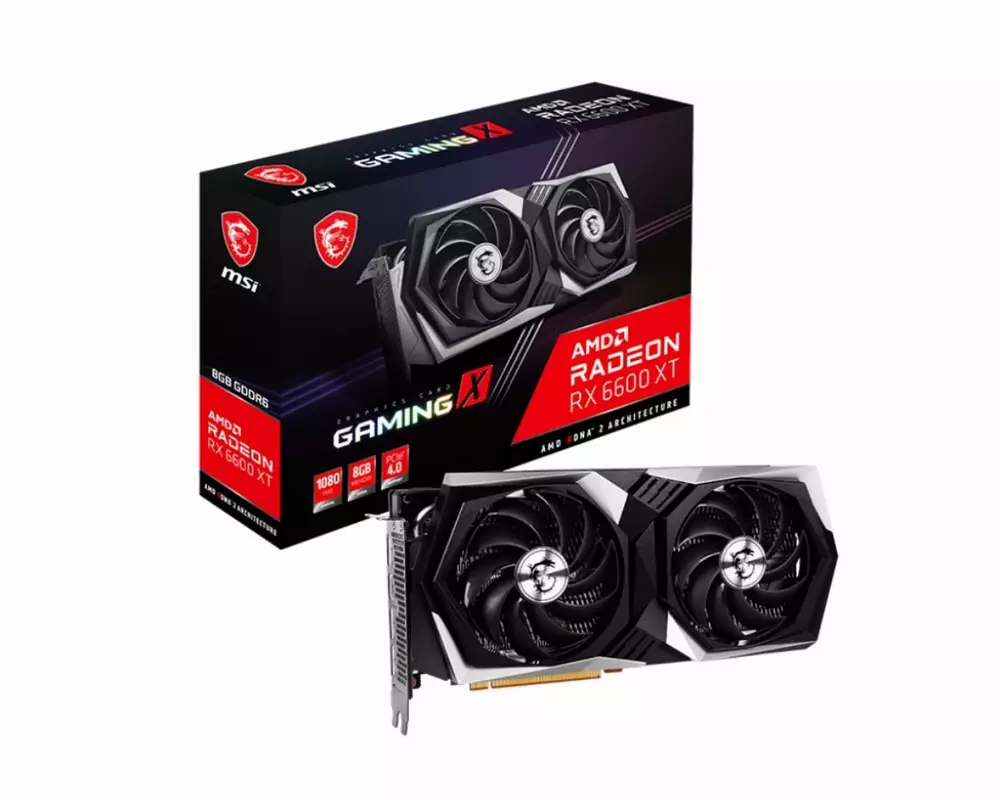 Видео карта MSI Radeon RX 6600 XT GAMING X 8G