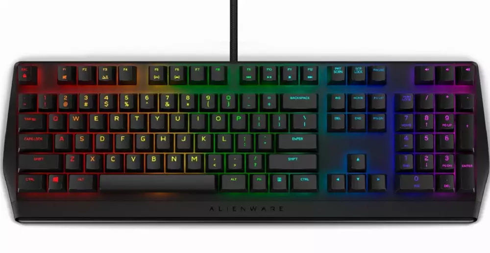 Геймърска клавиатура Alienware 410K RGB Mechanical Gaming Keyboard US Int - AW410K