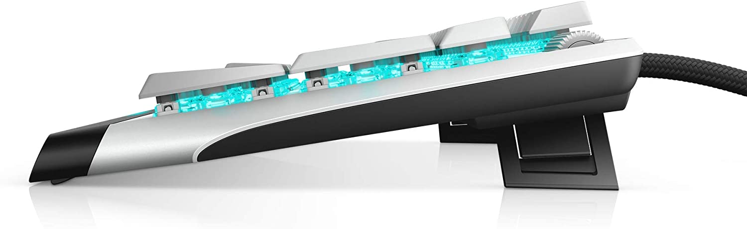 Gaming-Tastatur Alienware 510K Low-profile RGB Mechanical Gaming Keyboard Lunar Light - AW510K