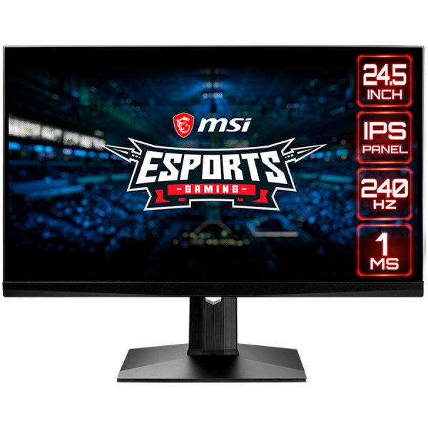 Монитор MSI Optix MAG251RX 24.5" IPS, FHD 1920x1080, 240Hz, 1ms, AMD Free-Sync
