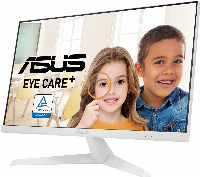 Монитор ASUS VY249HE-W, 23.8", IPS, FHD 1920x1080, Eye Care Plus, 75Hz, 1ms, AMD FreeSync