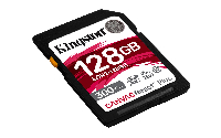 Карта памет Kingston Canvas React SDXC 128GB, UHS-II