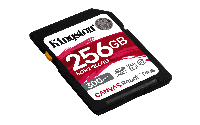 Карта памет Kingston Canvas React SDXC 256GB, UHS-II
