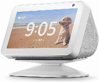 Смарт тонколона Amazon Echo Show 5, сензорен екран, гласов асистент, Бял