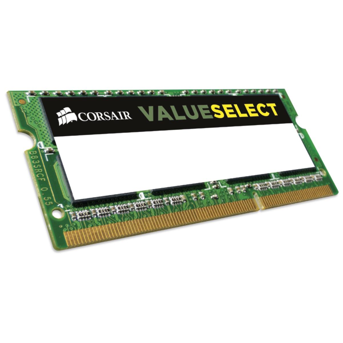 Памет Corsair Value Select 4GB DDR3L SODIMM 1600MHz CL11 - CMSO4GX3M1C1600C11
