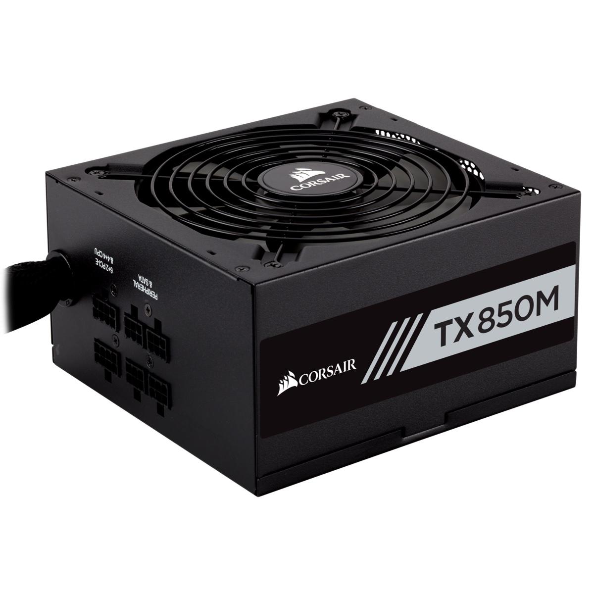 Захранване Corsair TX850m (850W) 80 Plus Gold Semi Modular - CP-9020130-EU