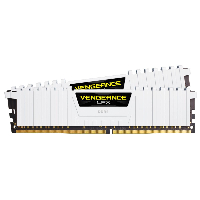 Памет Corsair Vengeance LPX White 16GB (2x8GB) DDR4 3200MHz CL16 - CMK16GX4M2B3200C16W