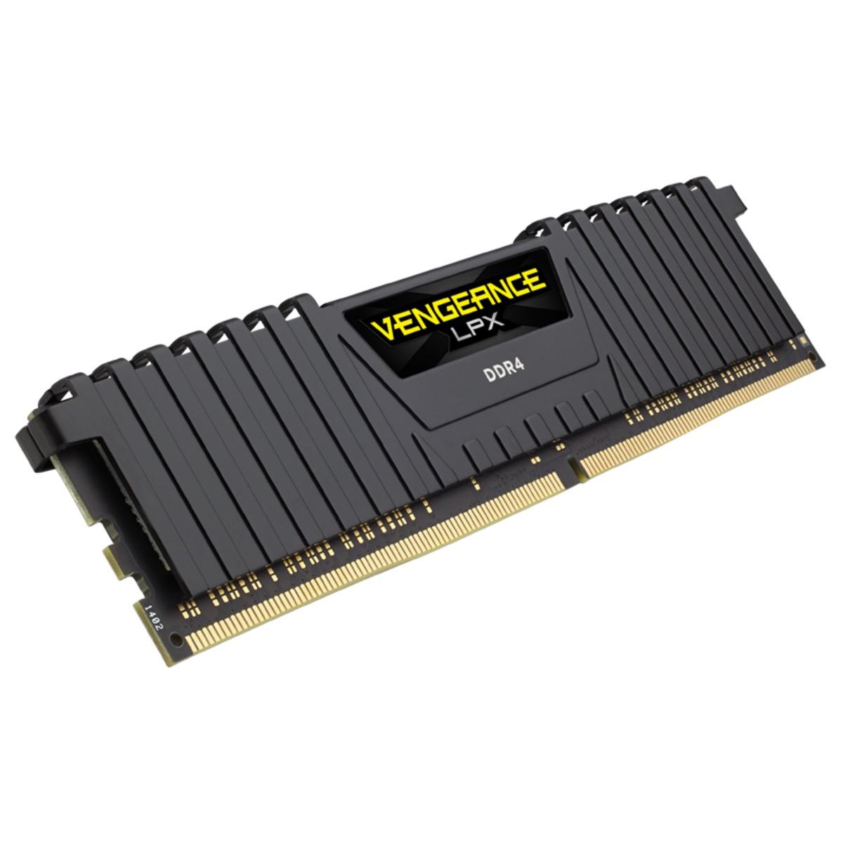 Памет Corsair Vengeance LPX Black 16GB DDR4 3600MHz CL18 - CMK16GX4M1Z3600C18