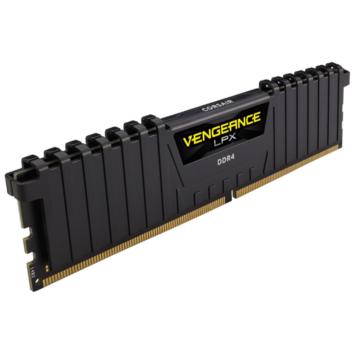Памет Corsair Vengeance LPX Black 16GB DDR4 3600MHz CL18 - CMK16GX4M1Z3600C18