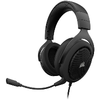 Геймърски слушалки Corsair HS60 PRO SURROUND Gaming Headset Carbon - CA-9011213-EU
