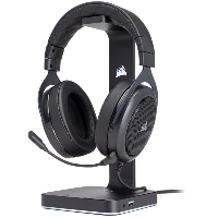 Геймърски слушалки Corsair HS60 PRO SURROUND Gaming Headset Carbon - CA-9011213-EU
