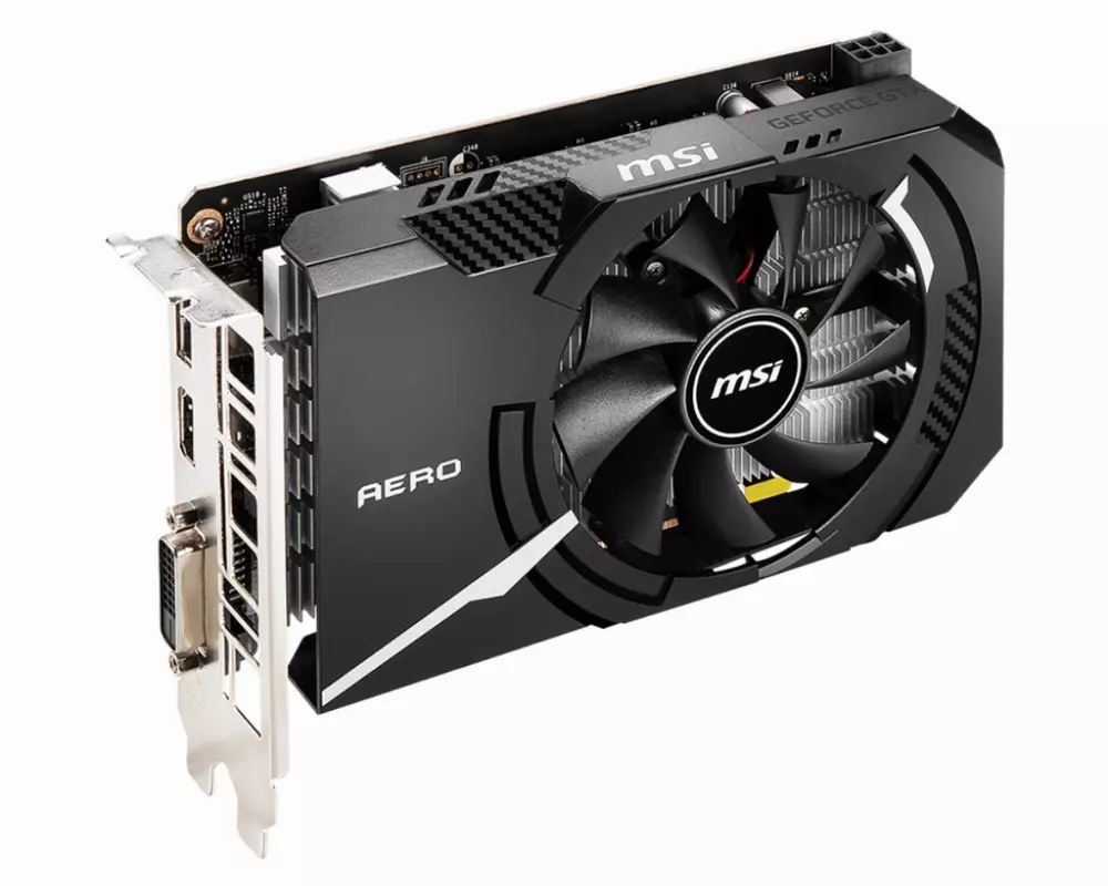 Видео карта MSI GTX 1650 D6 AERO ITX OC V1 4GB