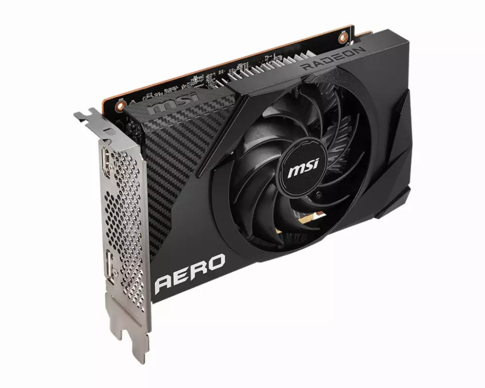 Видео карта MSI Radeon RX 6400 AERO ITX 4G - 912-V508-012
